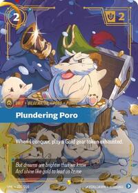 Plundering Poro (Overnumbered) [Unleashed] | Card Merchant Takapuna