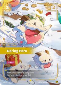 Daring Poro (Overnumbered) [Unleashed] | Card Merchant Takapuna