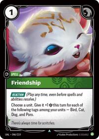 Friendship [Unleashed] | Card Merchant Takapuna