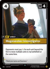 Mageseeker Investigator [Unleashed] | Card Merchant Takapuna