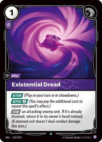 Existential Dread [Unleashed] | Card Merchant Takapuna