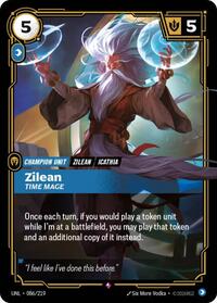 Zilean - Time Mage [Unleashed] | Card Merchant Takapuna