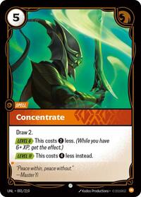 Concentrate [Unleashed]