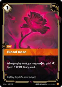 Blood Rose [Unleashed] | Card Merchant Takapuna
