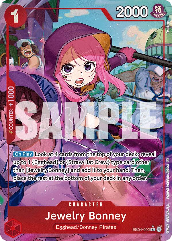 Jewelry Bonney (Alternate Art) [Adventure on Kami's Island] | Card Merchant Takapuna