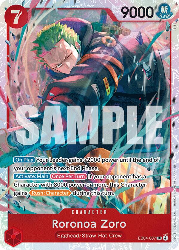 Roronoa Zoro (EB04-007) [Adventure on Kami's Island] | Card Merchant Takapuna