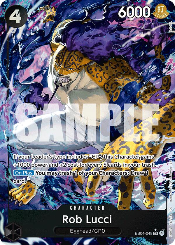 Rob Lucci (Alternate Art) [Adventure on Kami's Island] | Card Merchant Takapuna