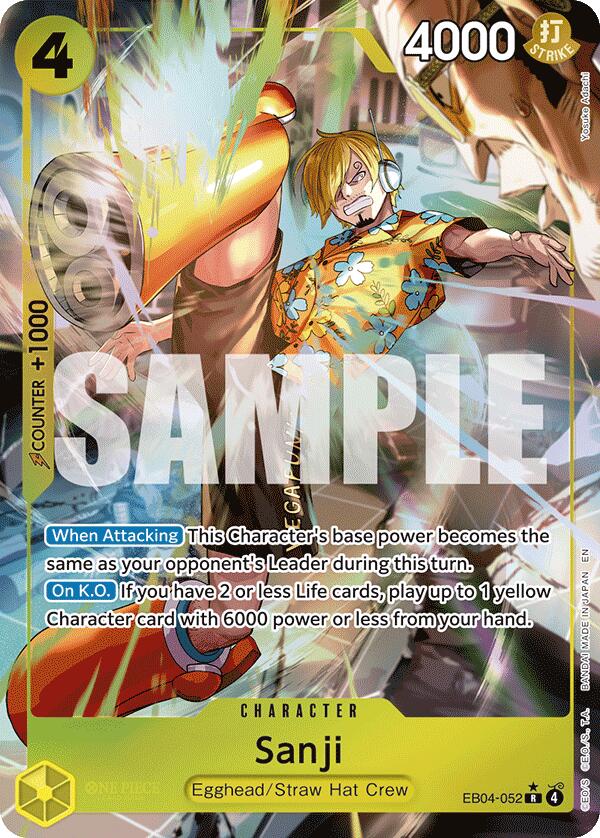 Sanji (Alternate Art) [Adventure on Kami's Island] | Card Merchant Takapuna