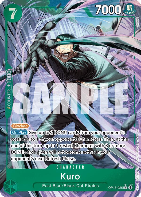 Kuro (Alternate Art) [Adventure on Kami's Island] | Card Merchant Takapuna