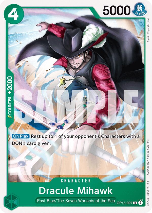 Dracule Mihawk [Adventure on Kami's Island] | Card Merchant Takapuna
