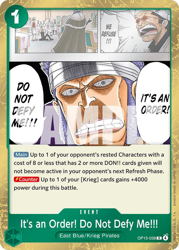 It's an Order! Do Not Defy Me!!! [Adventure on Kami's Island] | Card Merchant Takapuna