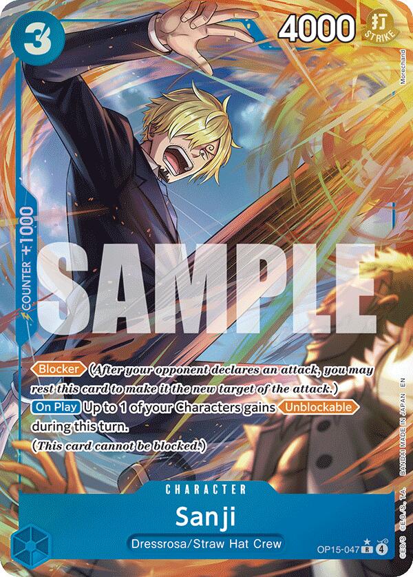 Sanji (Alternate Art) [Adventure on Kami's Island] | Card Merchant Takapuna