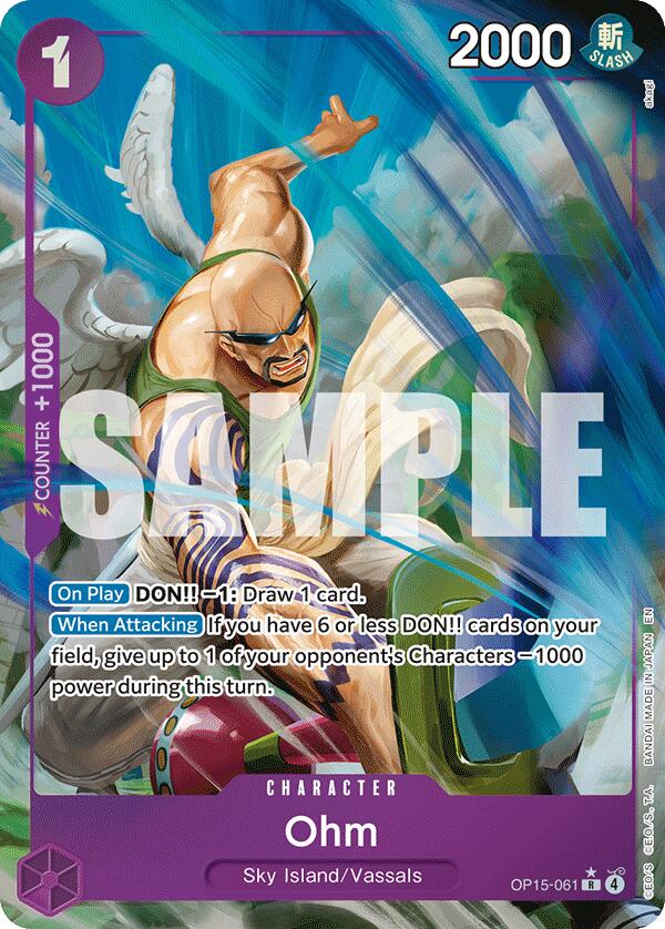Ohm (Alternate Art) [Adventure on Kami's Island] | Card Merchant Takapuna