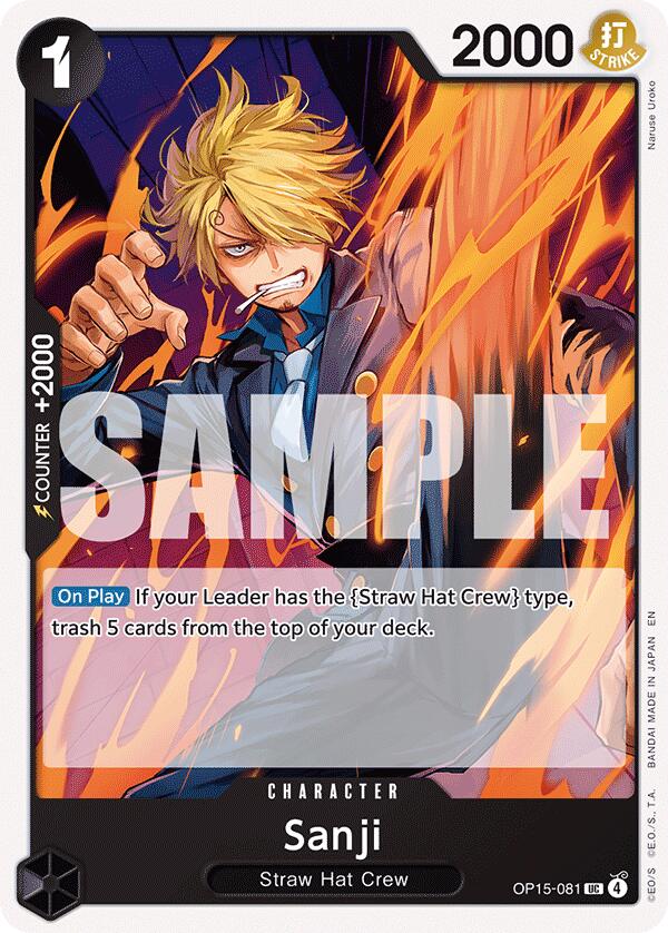 Sanji [Adventure on Kami's Island] | Card Merchant Takapuna