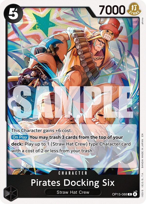 Pirates Docking Six [Adventure on Kami's Island] | Card Merchant Takapuna