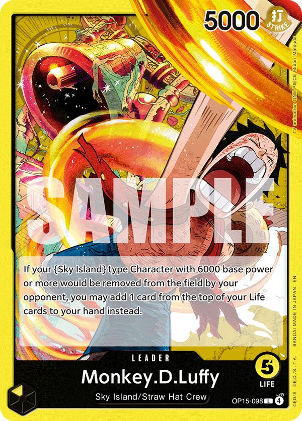 Monkey.D.Luffy [Adventure on Kami's Island] | Card Merchant Takapuna