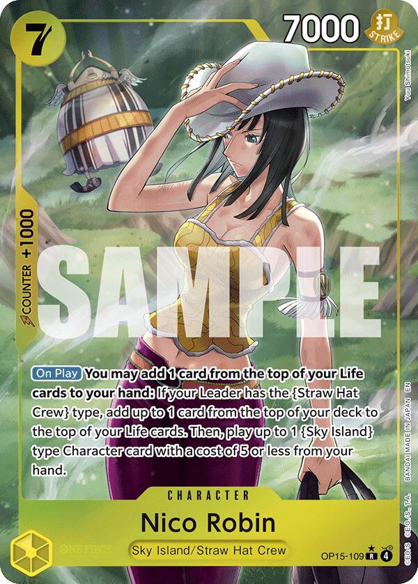 Nico Robin (Alternate Art) [Adventure on Kami's Island] | Card Merchant Takapuna