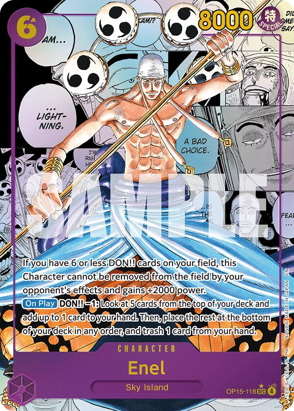 Enel (Manga) [Adventure on Kami's Island] | Card Merchant Takapuna