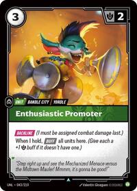 Enthusiastic Promoter [Unleashed] | Card Merchant Takapuna