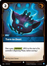Turn to Dust [Unleashed]