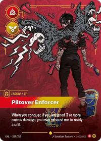 Vi - Piltover Enforcer (Overnumbered) [Unleashed] | Card Merchant Takapuna