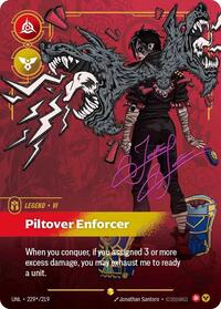 Vi - Piltover Enforcer (Signature) [Unleashed] | Card Merchant Takapuna