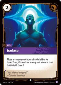 Isolate [Unleashed]