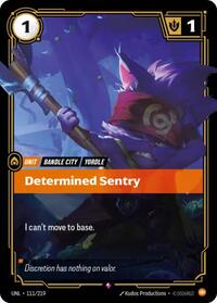Determined Sentry [Unleashed] | Card Merchant Takapuna