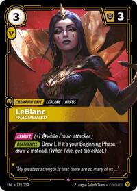LeBlanc - Fragmented [Unleashed] | Card Merchant Takapuna
