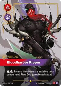 Pyke - Bloodharbor Ripper (Overnumbered) [Unleashed] | Card Merchant Takapuna