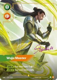 Master Yi - Wuju Master (Signature) [Unleashed] | Card Merchant Takapuna