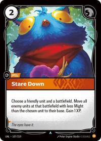Stare Down [Unleashed] | Card Merchant Takapuna