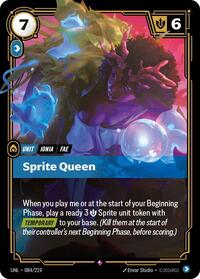 Sprite Queen [Unleashed] | Card Merchant Takapuna