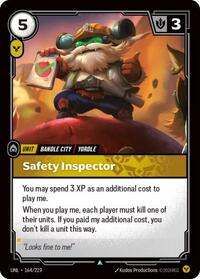 Safety Inspector [Unleashed] | Card Merchant Takapuna