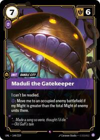 Maduli the Gatekeeper [Unleashed] | Card Merchant Takapuna