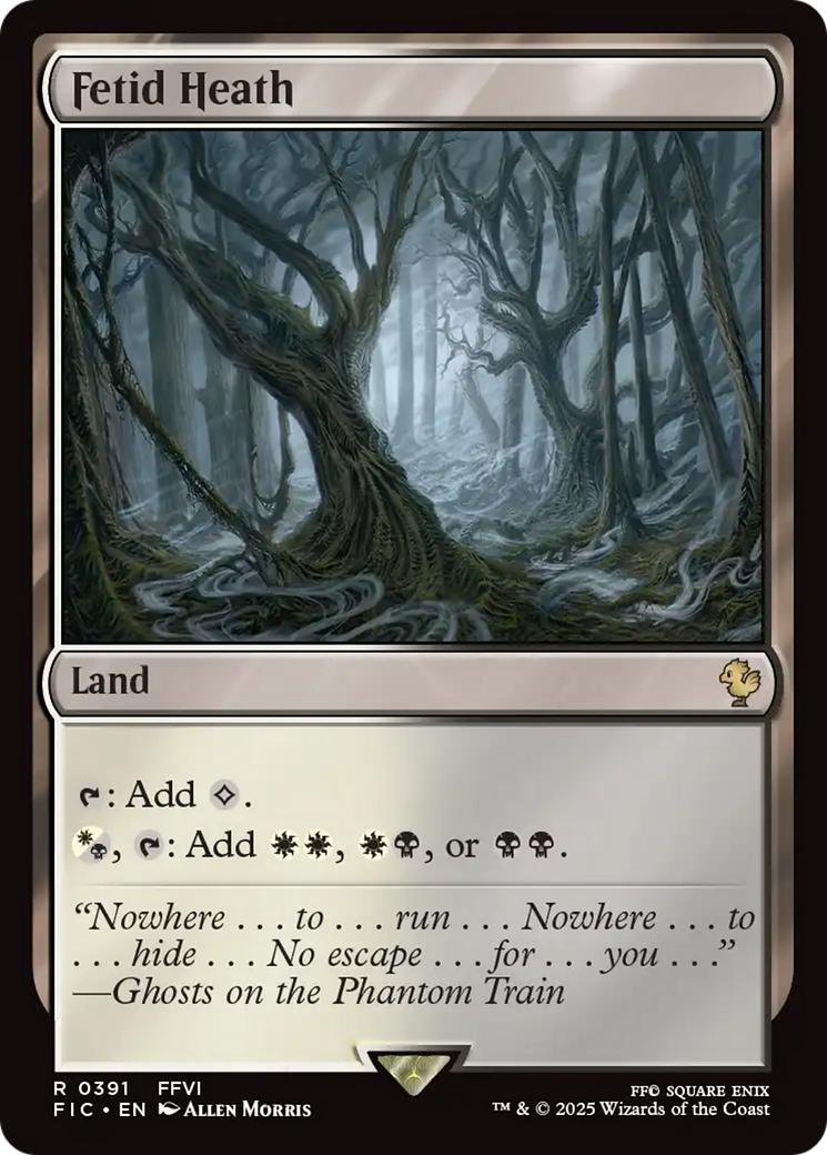 Fetid Heath [FINAL FANTASY Commander] | Card Merchant Takapuna