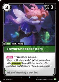 Trevor Snoozebottom [Unleashed] | Card Merchant Takapuna