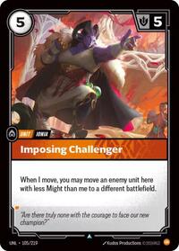 Imposing Challenger [Unleashed] | Card Merchant Takapuna
