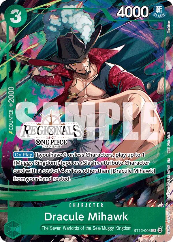 Dracule Mihawk (Regional Participation Pack 2026 Vol.1) [One Piece Promotion Cards] | Card Merchant Takapuna