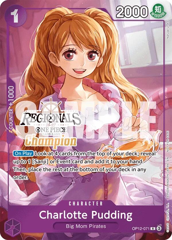 Charlotte Pudding (Regionals Champion Card Set 26-27) [One Piece Promotion Cards] | Card Merchant Takapuna