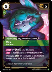 Vex - Mocking [Unleashed] | Card Merchant Takapuna