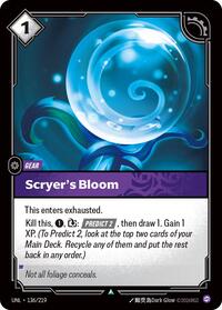 Scryer's Bloom [Unleashed] | Card Merchant Takapuna