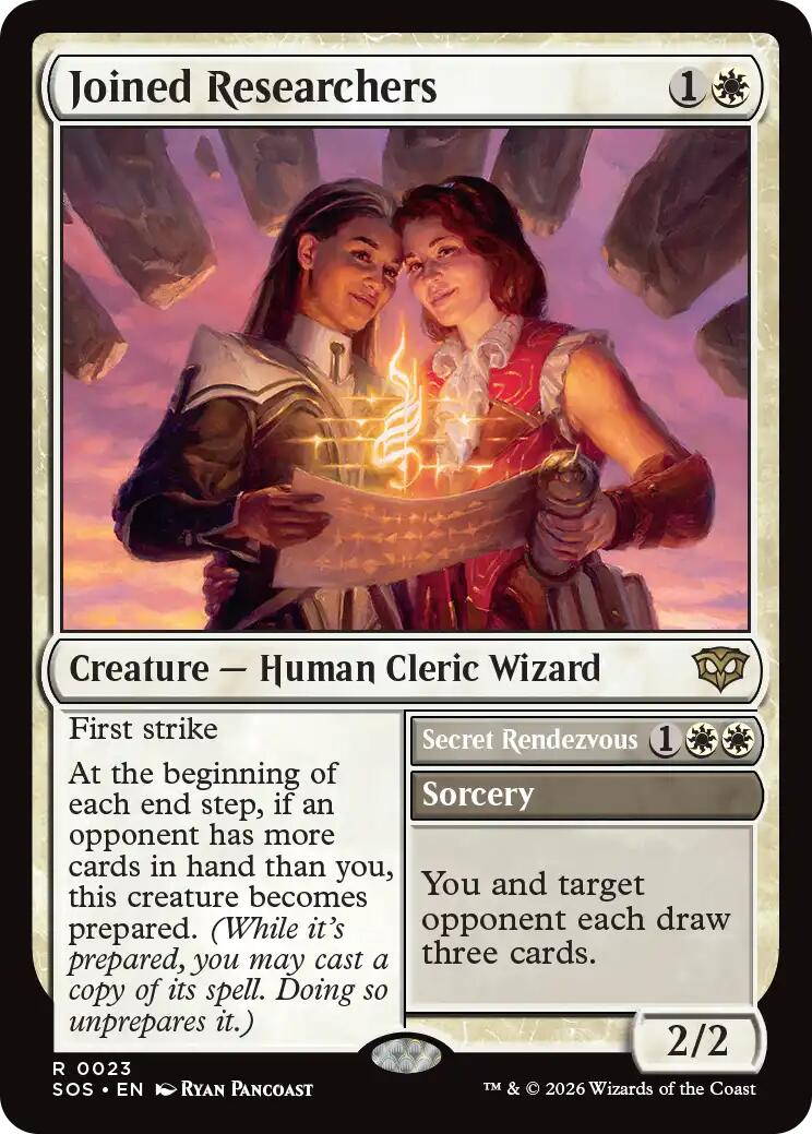 Joined Researchers [Secrets of Strixhaven] | Card Merchant Takapuna