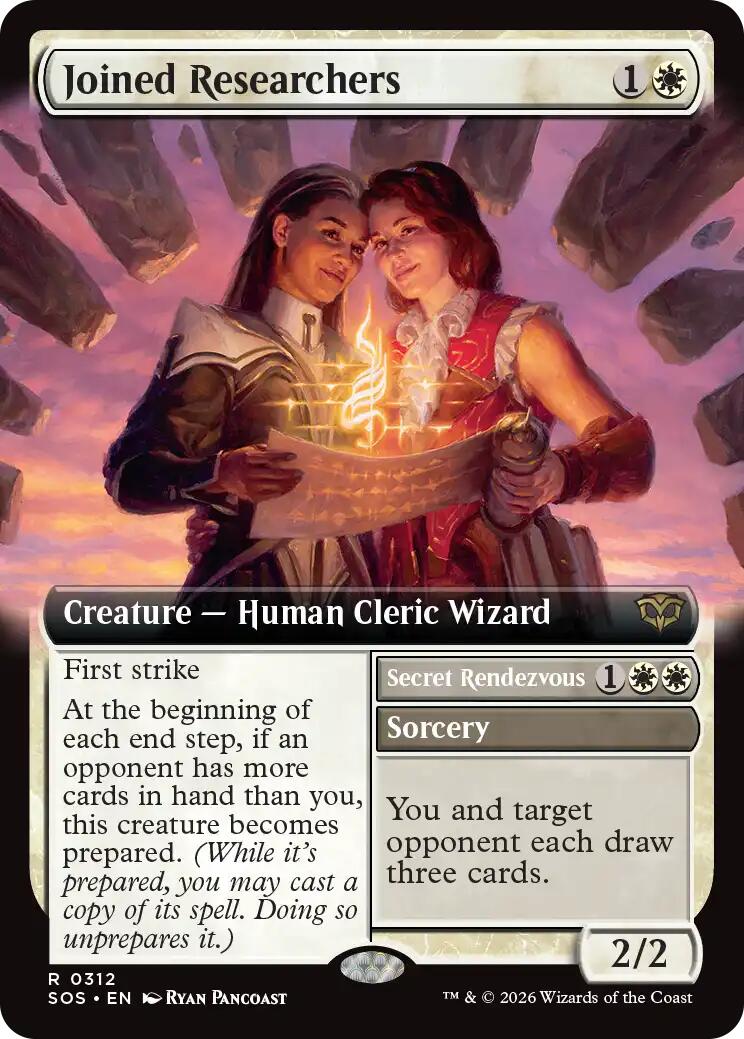 Joined Researchers (Extended Art) [Secrets of Strixhaven] | Card Merchant Takapuna