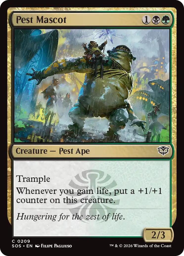 Pest Mascot [Secrets of Strixhaven] | Card Merchant Takapuna