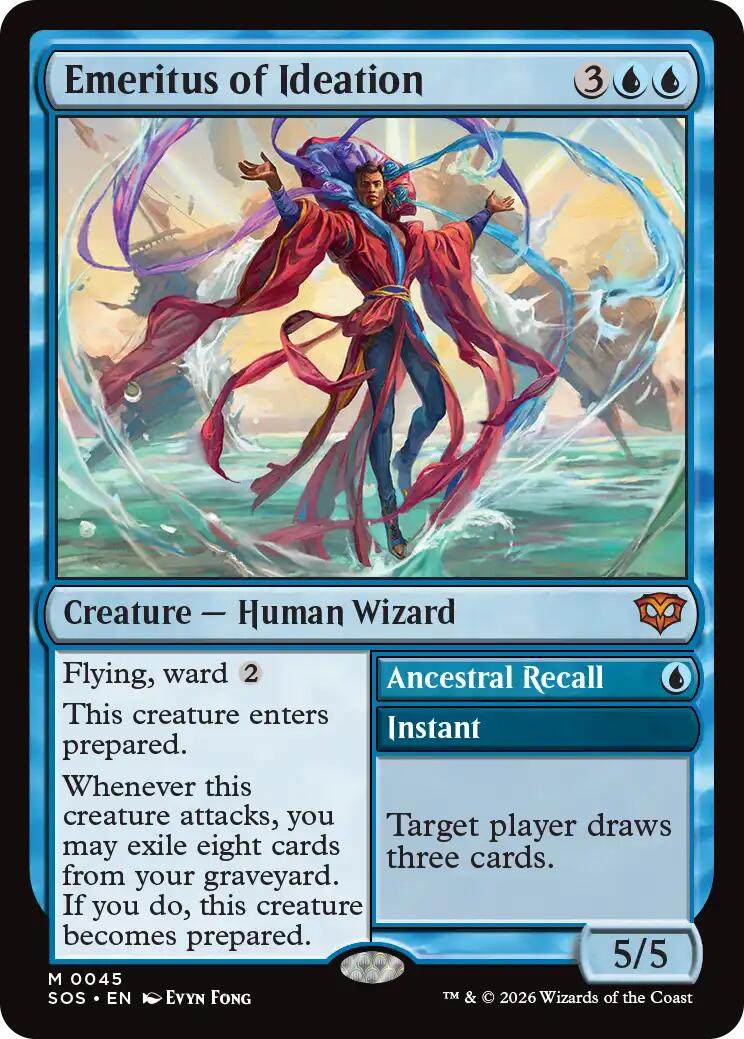 Emeritus of Ideation [Secrets of Strixhaven] | Card Merchant Takapuna
