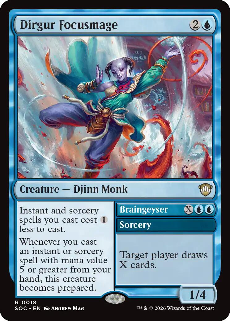 Dirgur Focusmage [Secrets of Strixhaven Commander] | Card Merchant Takapuna