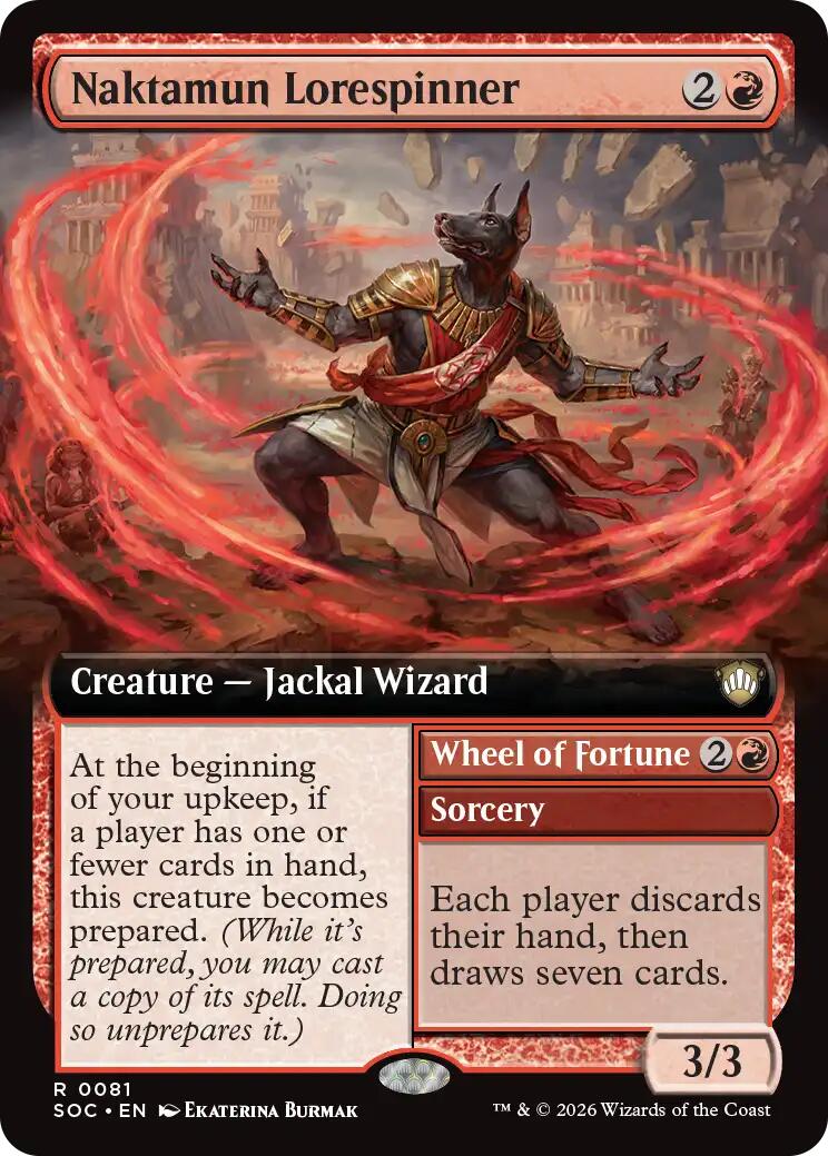 Naktamun Lorespinner (Extended Art) [Secrets of Strixhaven Commander] | Card Merchant Takapuna