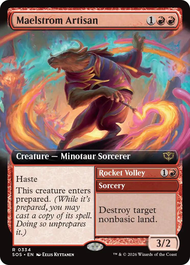 Maelstrom Artisan (Extended Art) [Secrets of Strixhaven] | Card Merchant Takapuna