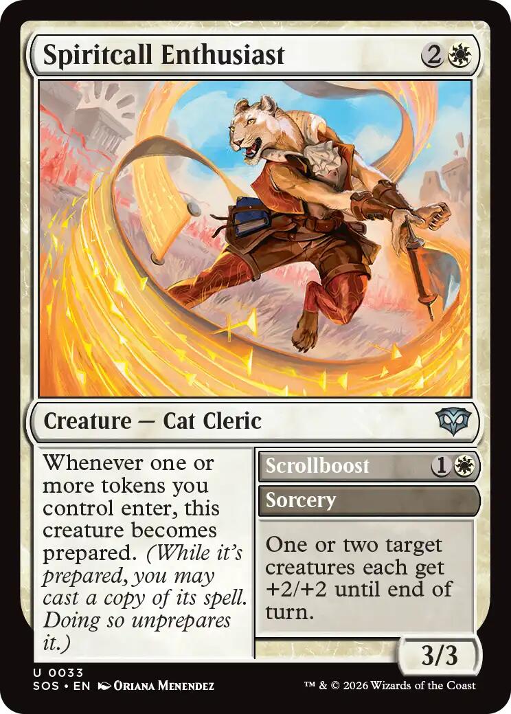 Spiritcall Enthusiast [Secrets of Strixhaven] | Card Merchant Takapuna